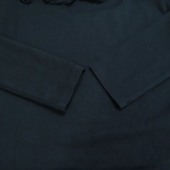 J. Crew Stretch Rosettes Top Women S Black Party Event Black Tie Semi Formal NWT - Picture 10 of 16